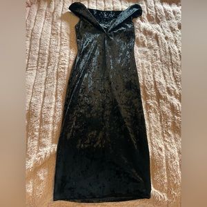 Windsor Velvet Black Dress🖤